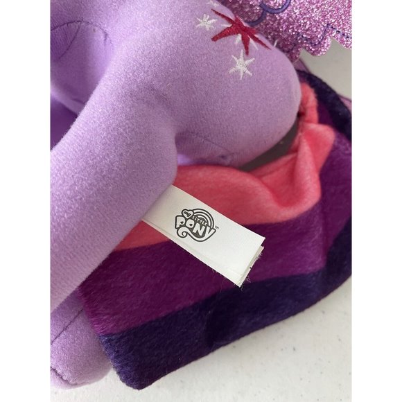 My Little Pony Twilight Sparkle 13" Plush Stuffed Animal Purple Unicorn 2015 - Picture 7 of 11